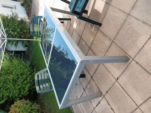 Table d extérieure, Tuin en Terras, Tuintafels, Gebruikt, Aluminium, Ophalen