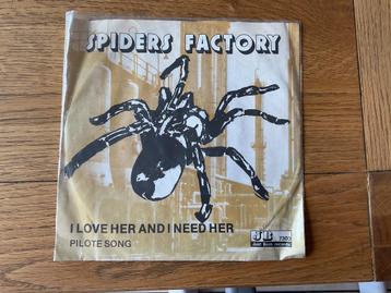 Single vinyl plaat spider factory beschikbaar voor biedingen
