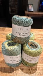 Concept by Katia Summer Tweed Degrade nr 104 lot 5 bollen, Ophalen of Verzenden, Nieuw, Breien of Haken, Wol of Garen
