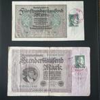 Bankbiljetten mark Duitsland Derde Rijk set, Postzegels en Munten, Setje, Duitsland, Ophalen of Verzenden