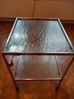 Medische roltafel - instrumententafel, Ophalen