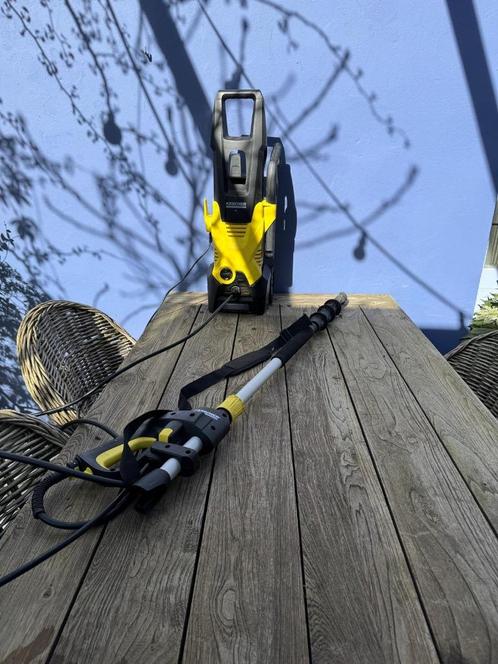 Hogedrukreiniger met telescooplans, Tuin en Terras, Hogedrukreinigers, Zo goed als nieuw, Elektrisch, Ophalen