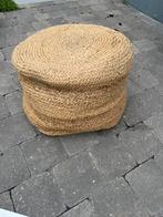 Rietrn poef, Huis en Inrichting, Ophalen, Gebruikt, Riet of Rotan