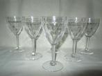 Val-Saint-Lambert: 6 kristallen glazen, Cordoba-stijl!, Antiek en Kunst, Ophalen
