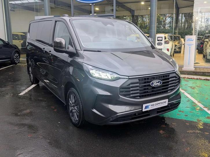 Ford Transit Custom Limited 320L L2 2.0TDCi 170pk A8 automaa, Auto's, Bestelwagens en Lichte vracht, Bedrijf, Te koop, ABS, Achteruitrijcamera