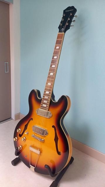 Guitare gaucher, Musique & Instruments, Enlèvement, Utilisé, Hollow body, Epiphone