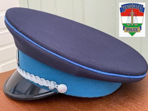 Rendőrség - Police Magyarország - Hongrie kepie/chapeau de p, Collections, Objets militaires | Général, Autres, Enlèvement ou Envoi