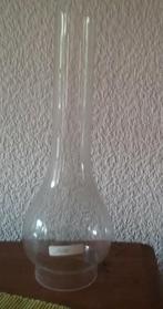 Globe pour lampe à pétrole,  hauteur 30cm, diamètre 7cm, Antiquités & Art, Enlèvement ou Envoi
