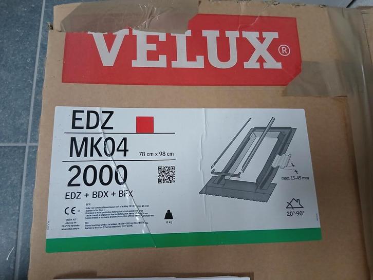6 pièces de cadre anthracite Velux EDZ MK04 2000, Bricolage & Construction, Vitres, Châssis & Fenêtres, Neuf, Enlèvement