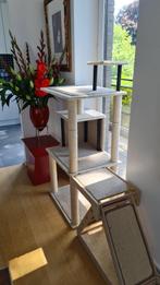 KATTENBOOM OMZOOMD MET BEIGE TAPIJT, Dieren en Toebehoren, Ophalen, Nieuw, Krabmeubel-onderdelen