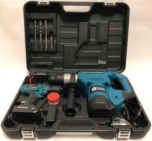 Boorhamer en schroefmachine set.  Nieuw, Auto diversen, Autogereedschap, Nieuw, Ophalen of Verzenden