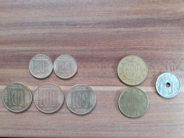 munten uit Spanje, Italië en Joegoslavië