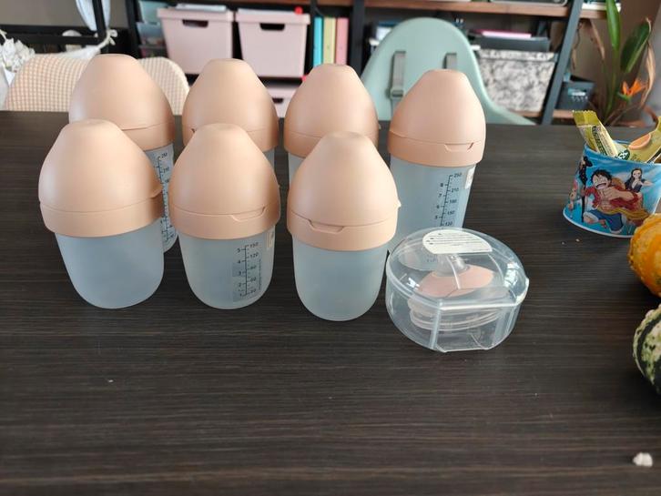 flesjes difrax Lovi, Kinderen en Baby's, Babyvoeding en Toebehoren, Zo goed als nieuw, Ophalen