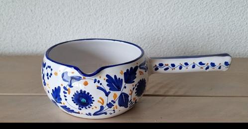 Vintage Deruta steelpan keramiek, Antiek en Kunst, Antiek | Keramiek en Aardewerk, Ophalen of Verzenden