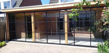 NIEUW!! Steellook slidingdoors / glazen schuifwanden