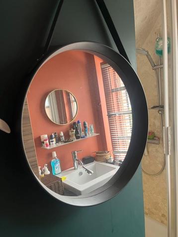 Grote spiegel diameter 50, Huis en Inrichting, Woonaccessoires | Spiegels, Ophalen