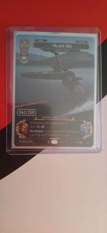 Star wars unlimited black one V5 beschikbaar voor biedingen