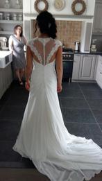 Trouwkleed mt 36, Ophalen, Zo goed als nieuw, Wit, Trouwjurk