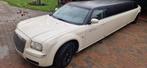 Chrysler 300C wit parelmoer stretch limousine nieuwstaat, Auto's, Automaat, 4 deurs, Achterwielaandrijving, 3500 cc