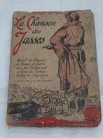 La Chanson des Jasses.- Chansons et Poemes de Guerre - 1919, Antiquités & Art, Enlèvement ou Envoi, Ernest genval