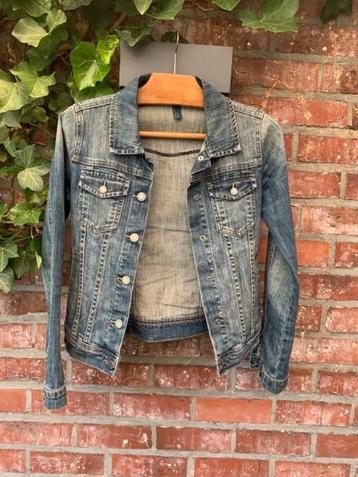 jeansvest Benetton Jeans maat S - beschikbaar voor biedingen