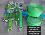spanband met trekker 14meter, Ophalen