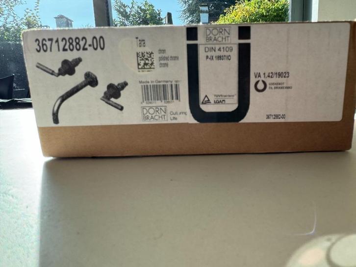 Robinet mural Dornbracht Tara chromé brillant 36712882-00, Bricolage & Construction, Sanitaire, Neuf, Robinet, Chrome, Enlèvement