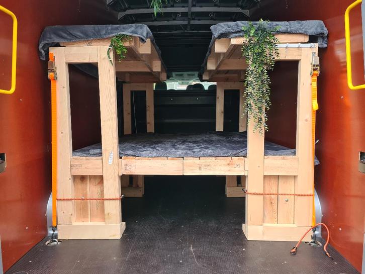 Camperbed voor bestelwagen 4 pers., Caravanes & Camping, Camping-car Accessoires, Utilisé, Enlèvement