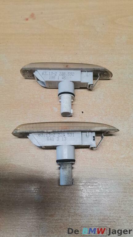 Knipperlicht scherm BMW E46 63132228592 & 63132228591, Auto-onderdelen, Verlichting, BMW, Gebruikt, Ophalen of Verzenden