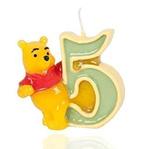 Bougie à gâteau Disney pour anniversaire Winnie l'ourson 5, Hobby & Loisirs créatifs, Enlèvement ou Envoi, Neuf, Gâteaux, Tartes ou cupcakes