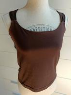 Top brun chocolat dos original, Vêtements | Femmes, Tops, Enlèvement ou Envoi, Comme neuf, Brun