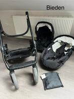 Koets Mutsy, Kinderen en Baby's, Ophalen, Gebruikt, Combiwagen, Verstelbare duwstang