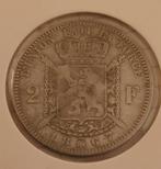 2 Francs 1867 Leopold II Zilver, Enlèvement ou Envoi, Argent, Argent