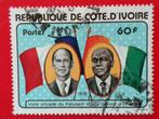 Côte d'Ivoire 1978 - Présidents, drapeaux, Affranchi, Enlèvement ou Envoi
