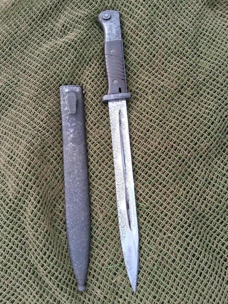 Nummergelijke Alex Coppel G.m.b.H 1940 Mauser K98 bajonet, Verzamelen, Militaria | Tweede Wereldoorlog, Ophalen of Verzenden