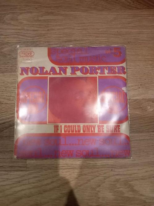 Popcorn/nothern soul 45 nolan porter-if i only be sure, CD & DVD, Vinyles | Dance & House, Comme neuf, Enlèvement ou Envoi