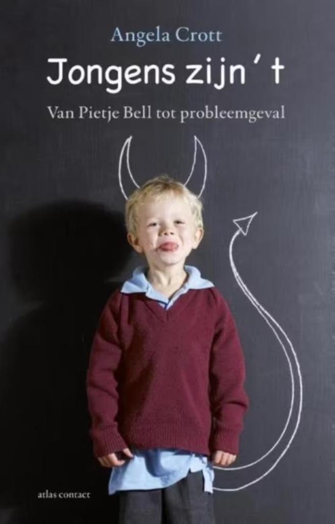 Jongens zijn 't / Angela Crott, Boeken, Zwangerschap en Opvoeding, Zo goed als nieuw, Ophalen of Verzenden