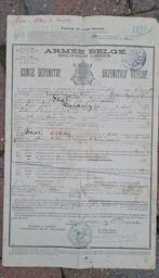 Oud document van het Belgische leger, Verzamelen, Ophalen