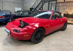 Mazda MX5 1.6I NA, oldtimer, met keuring en garantie, Autos, Rouge, Achat, Entreprise, Boîte manuelle