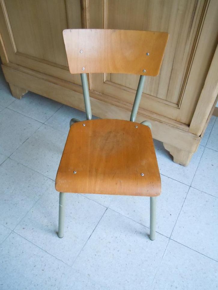 Vintage Tubax kinderstoel, Enfants & Bébés, Chaises pour enfants, Utilisé, Enlèvement