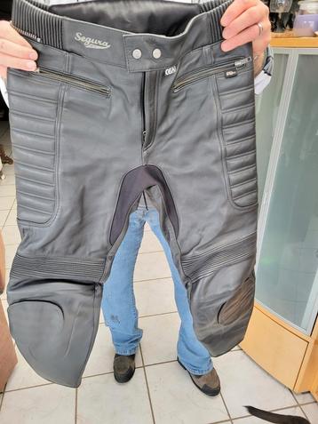 Leren motor broek segura gelijk nieuw  beschikbaar voor biedingen