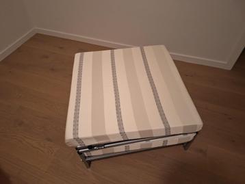 Opklapbaar bed/poef bed, Ophalen, Eenpersoons, Zo goed als nieuw, Overige maten