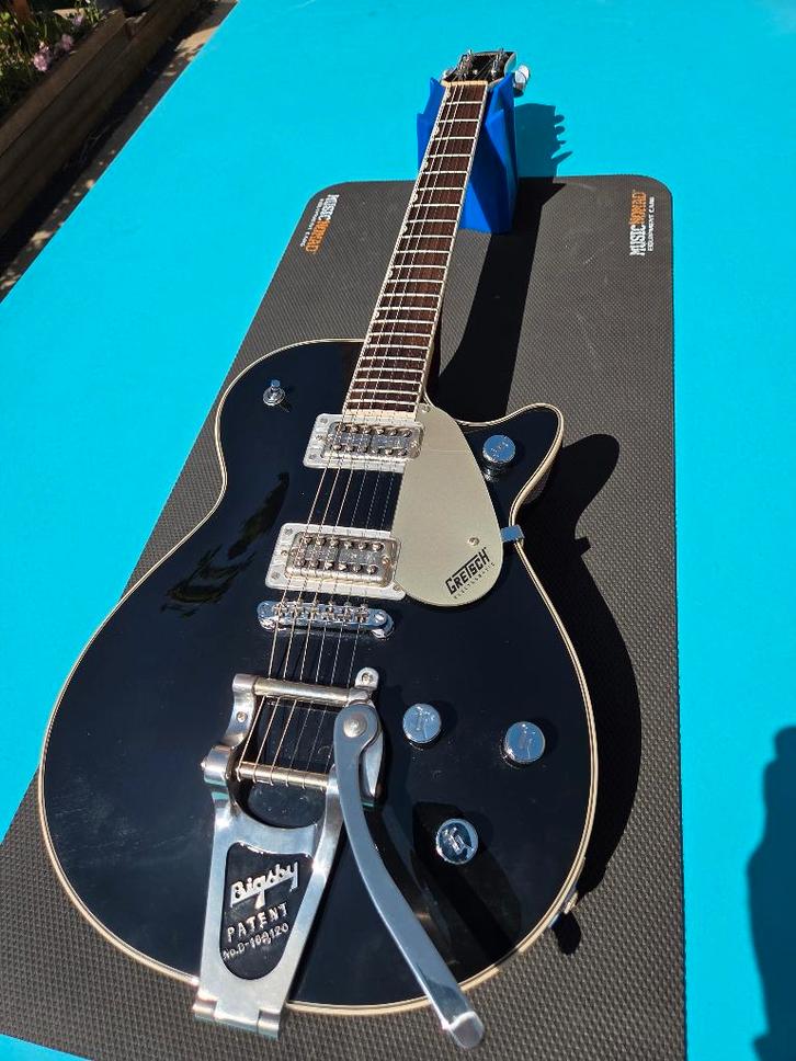Gretsch G5230T JET met Seymour Duncan Psyclone pickups, Muziek en Instrumenten, Snaarinstrumenten | Gitaren | Elektrisch, Zo goed als nieuw