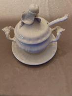 Decoratieve soepterrine, Ophalen