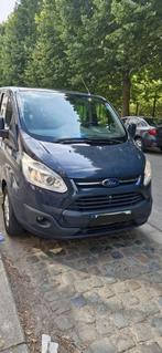 Ford Transit Custom, Auto's, Ford, Euro 5, Stof, Zwart, Blauw