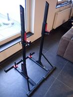 Set fitnessmateriaal 50kg voor bankdrukken/squatten, Sport en Fitness, Ophalen, Zo goed als nieuw, Benen