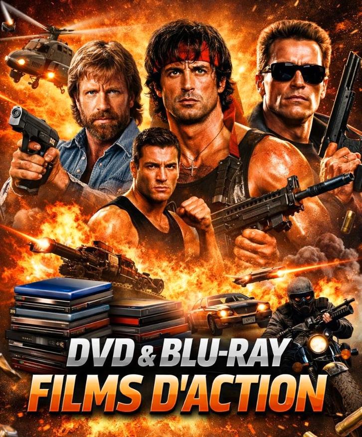 Films ACTION en VRAC (partie 1) 🎥 dvd ▬ blu-ray, Cd's en Dvd's, Dvd's | Actie, Zo goed als nieuw, Actie, Ophalen of Verzenden