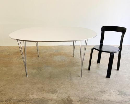 Fritz Hansen Super Circular Arne Jacobsen Bruno Mathsson, Huis en Inrichting, Tafels | Eettafels, Gebruikt, 100 tot 150 cm, Vijf personen of meer