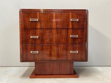 Art Deco commode in palissander beschikbaar voor biedingen