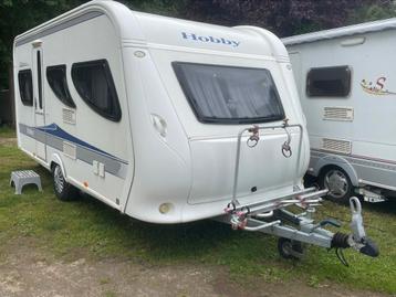 Caravan Hobby La vita 455 met Mover en voortent beschikbaar voor biedingen